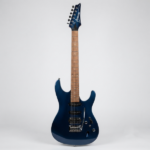 Guitarra electrica SA360NQM azul marca ibanez