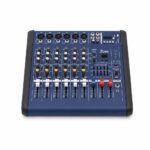 Mezclador PMX-602D, Amplificador de 6 Canales con Interfaz USB