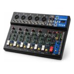 SEISA Mescladora digital Mixer de 7 Canales - Imagen 2