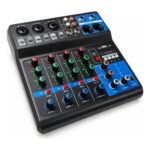 SEISA F-5A de 5 Canales con Bluetooth, USB y Efectos