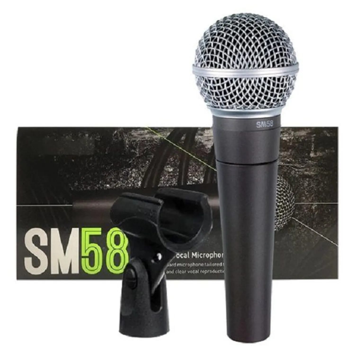 WhatsApp Image 2026-08-07 at 11.49.01 SHURE SM58 Micrófono Vocal Dinámico Cardioide - Imagen 1