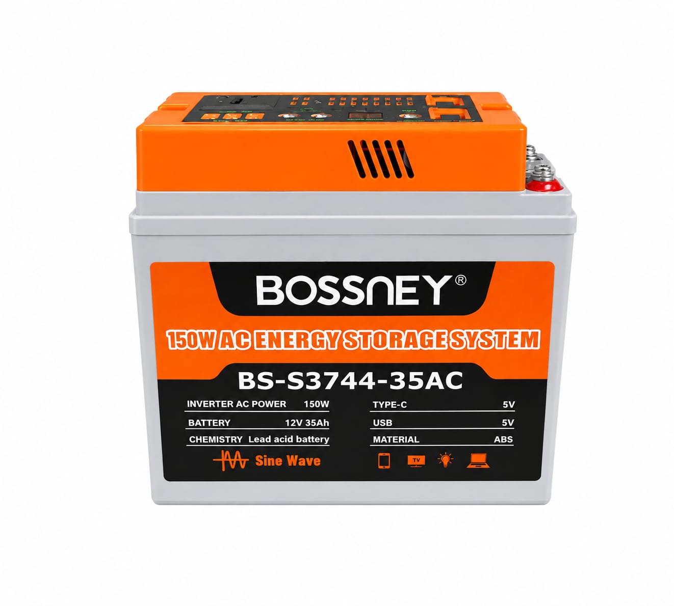 WhatsApp Image 2026-08-13 at 11.07.52 BOSSNEY BS-S3744-35AC BATERIA DE PLOMO-ACIDO DE 12V 35AH - Imagen 1