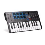 MIDI DONNER DMK-25 PRO Teclas Sensibles a La Velocidad y 8 Pads RGB.