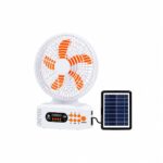 VENTILADOR SOLAR DE MESA CON PANEL SOLAR Seisa TYN-312BT