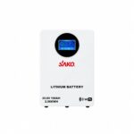 BATERIA DE LITIO SAKO Li-Sun de 25.6V 100Ah (2.56 kWh)